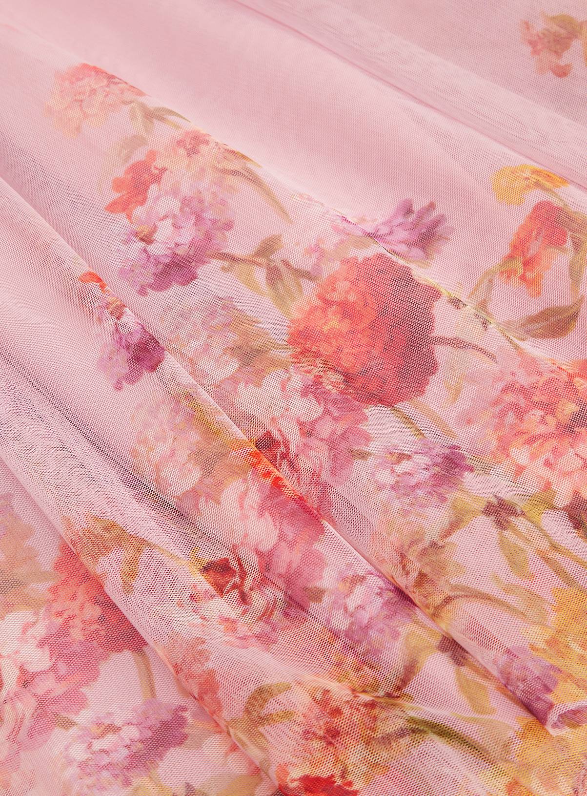 MONSOON Dahlia Floral Print Party Dress 8 years - Image 4